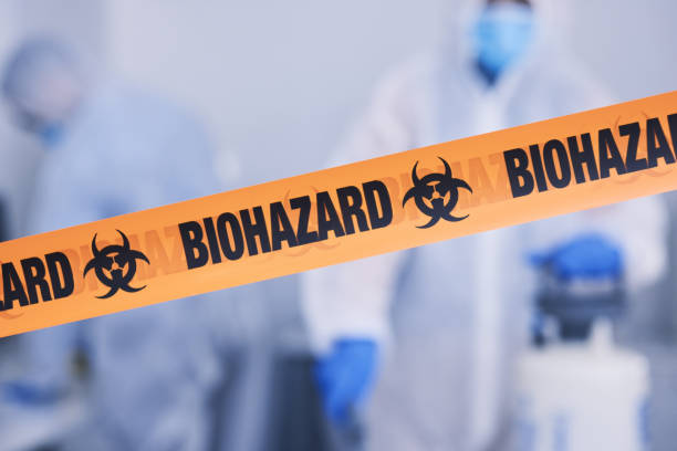 Professional Blood Cleanup technician working in Bartlett, NE